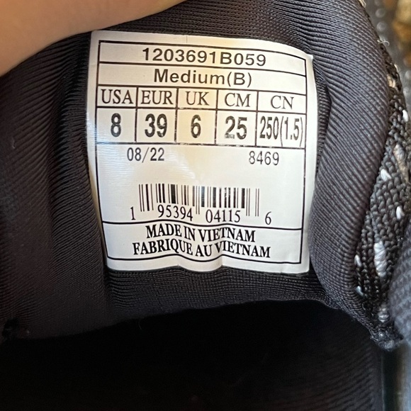 BROOKS GLYCERIN 20 Women’s Running Shoes SIZE 8 Black White Athletic Casual - Picture 11 of 11